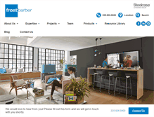 Tablet Screenshot of frost-barber.com